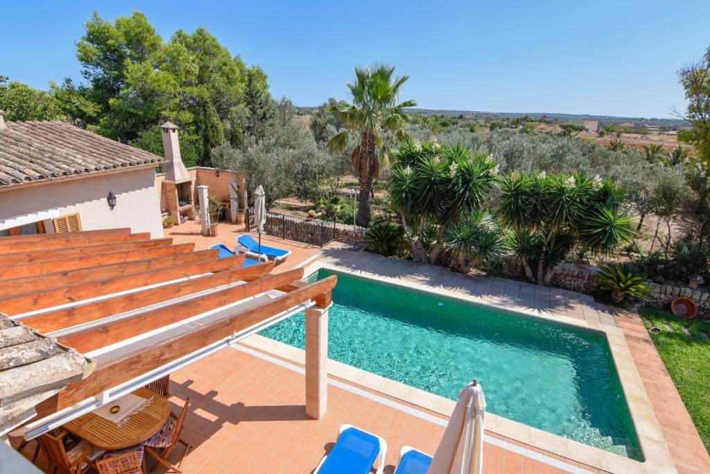 Casa rural, finca rústica con piscina Cas Padrins de Campos, Mallorca
