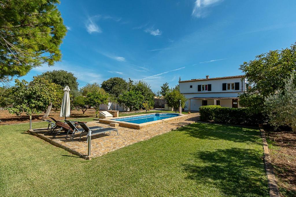 Villa Las Palmeras para 4 personas cerca del pueblo de Pollensa