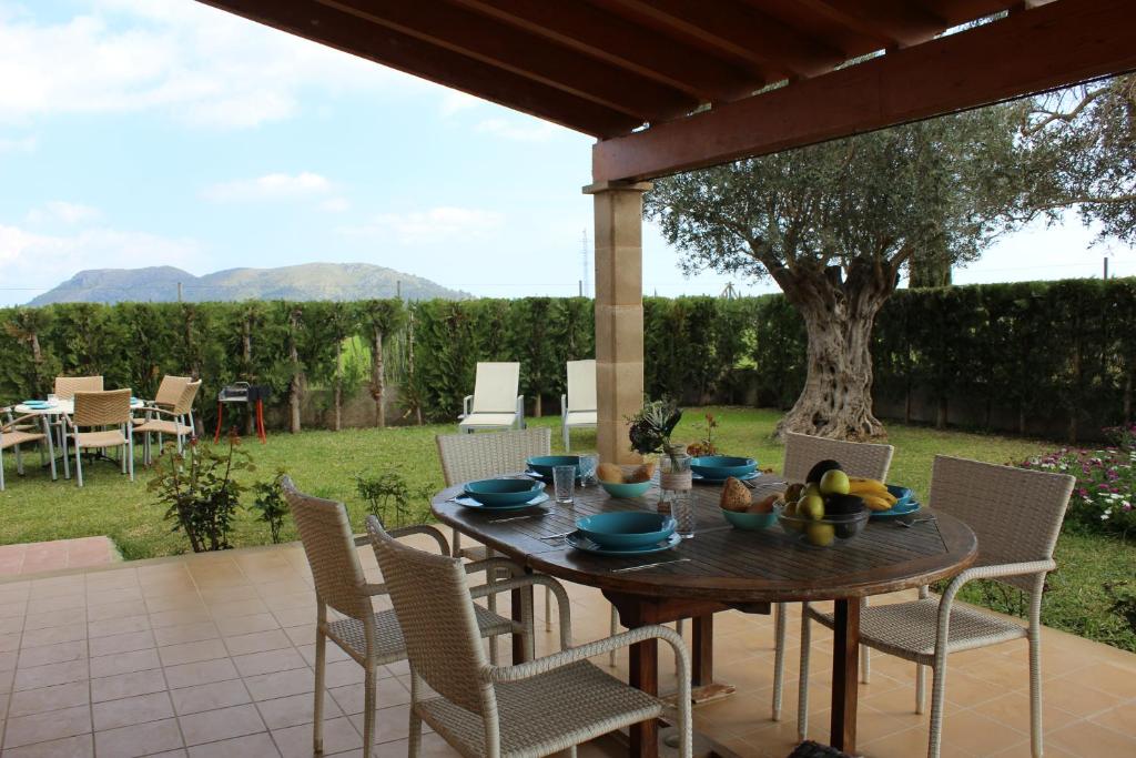 Finca son gallina con piscina y jardín en Sa Pobla, ideal para 6 personas